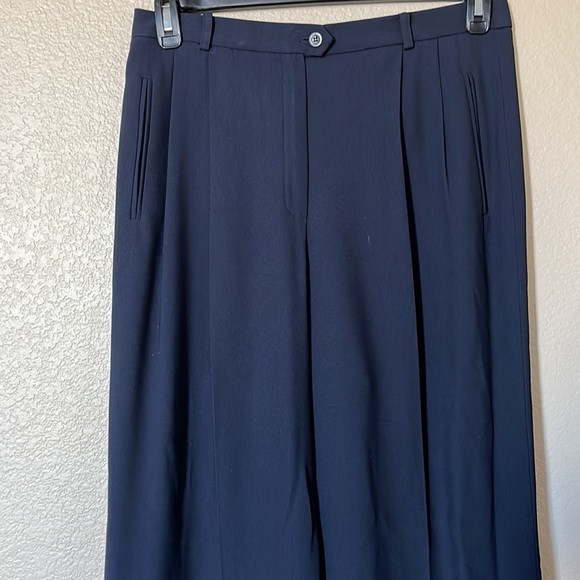 Liz Clairbone classic casual blue pants sz 12 - Picture 2 of 13